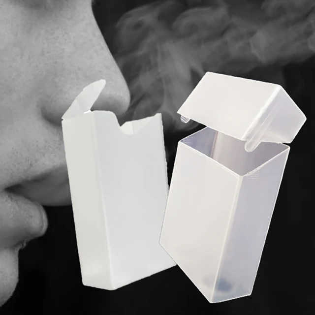 【COLOR ME】萬用香菸收納盒(透明菸盒 軟包煙盒 充電線收納盒 數據線收納盒 線材收納盒 卡片盒)