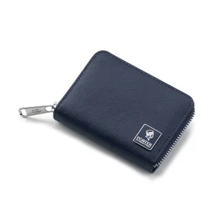 【PORTER INTERNATIONAL】復古品味MORI零錢包(深藍)