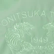 【Onitsuka Tiger】鬼塚虎-淺綠色雙虎刺繡單肩背包(3183A937-300)