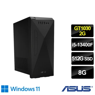 ASUS 華碩ASUS 華碩 22型藍光護眼螢幕組★i5 GT1030十核電腦(H-S501ME/i5-13400F/8G/512G SSD/GT1030/W11)