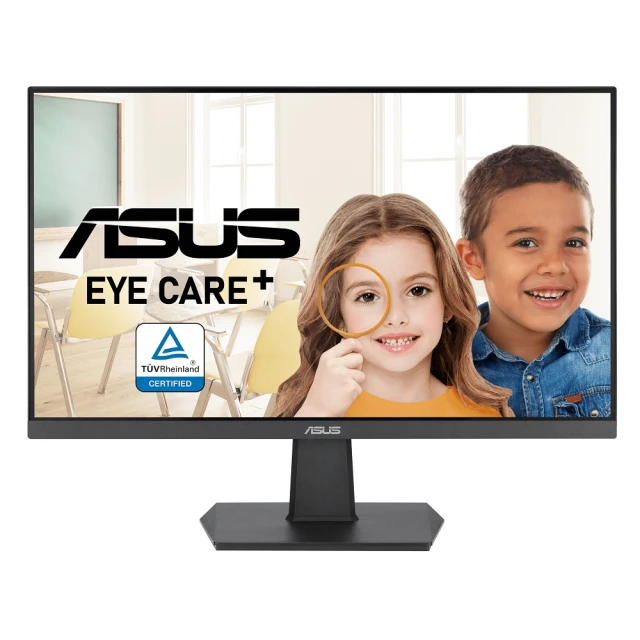 【ASUS 華碩】(2入組)VA27EHF 27型 護眼螢幕(IPS/FHD/100Hz/Adaptive-Sync/1ms/低藍光 +不閃屏)