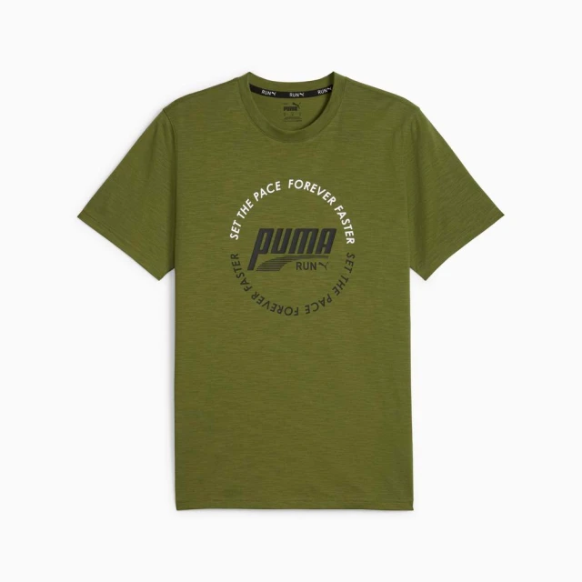 PUMA官方旗艦 訓練系列Run字樣短袖T恤 男性 5251