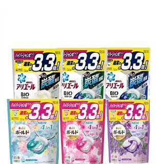 【P&G】4D3.3倍洗衣膠球袋裝1包(洗衣膠球)