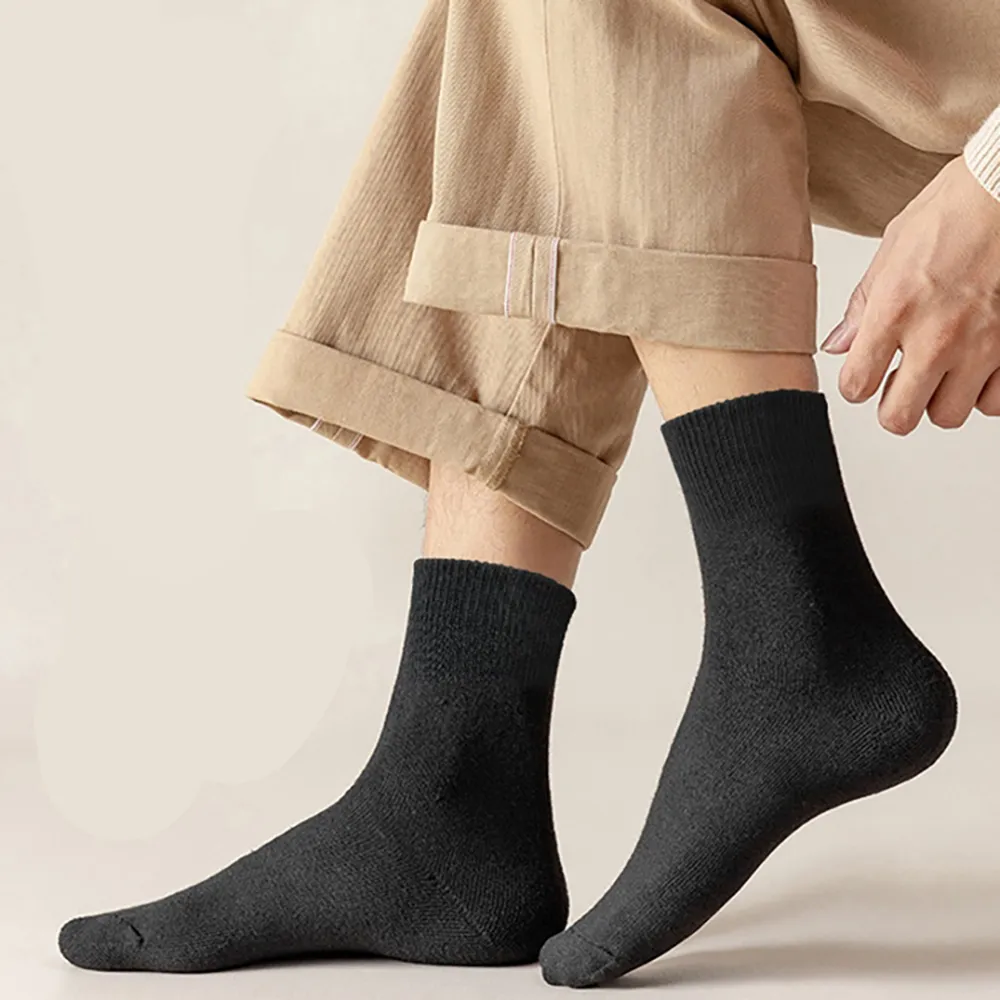 【Asedo 亞斯多】MIT台灣製造黑科技石墨烯科技防滑恆溫暖暖襪(單雙-林力仁推薦男女襪透氣除臭機能登山襪)