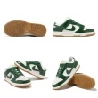【NIKE 耐吉】休閒鞋 Wmns Dunk Low LX 女鞋 綠 白 Gorge Green 皮革 膠底 仿鴕鳥皮(FJ2260-002)