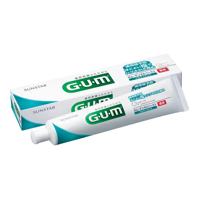 【GUM】牙周護理牙膏 清爽岩鹽-150g(盒裝)