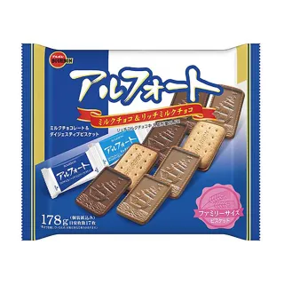 【Bourbon 北日本】帆船餅乾家庭包 171.7g(巧克力風味)