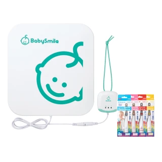 【日本BabySmile】BabyAlarm E-201 嬰兒呼吸動態監測器 + S-204電動牙刷x1(活動組合特惠賣場)
