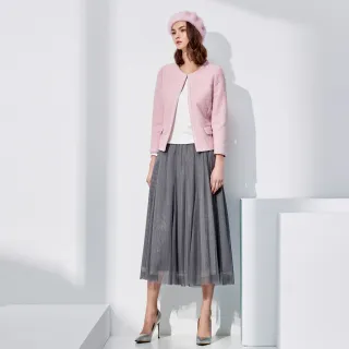 【Master Max】粉嫩系質感氣質小香外套(8327157)