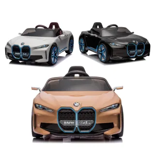 【ChingChing 親親】BMW i4雙驅遙控兒童電動車(四輪電動車 敞篷電動車 騎乘玩具車 電動遙控車/RT-1009)