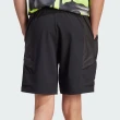 【adidas 愛迪達】M CE Q3 SHO 男款 黑色 透氣 舒適 休閒 運動 短褲 IJ6096