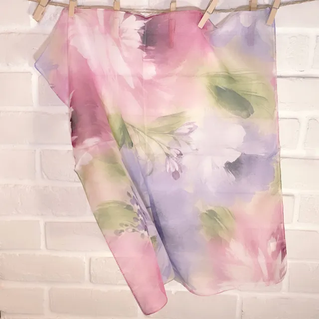 【iTa.a】100%義大利制造二合一絲巾禮盒組(40×160cm長方巾＋53×53cm小方巾－Aa17)