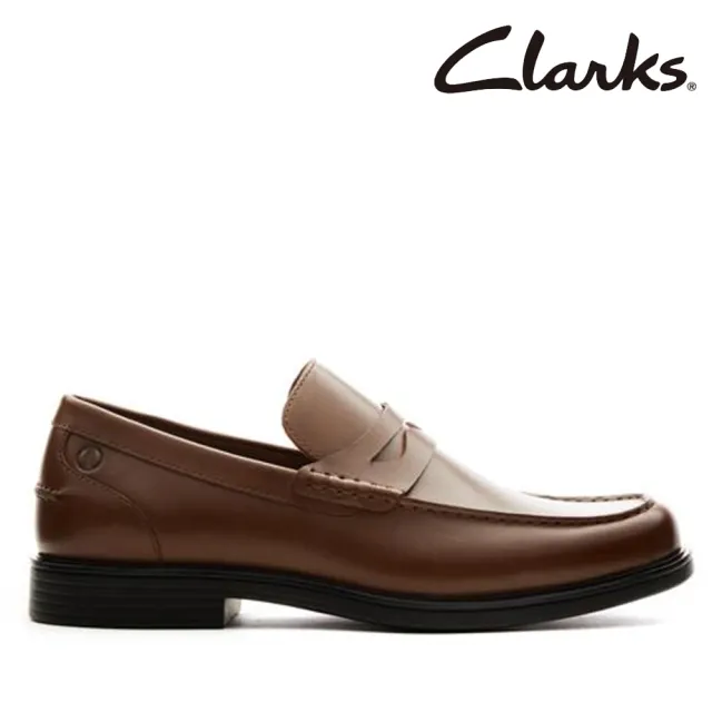 【Clarks】男鞋 Un Aldric On 全新升級寬楦優質便士樂福鞋(CLM78045D)