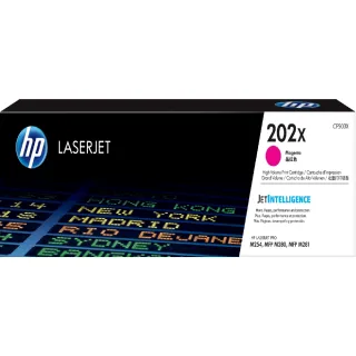 【HP 惠普】LaserJet 202X 高列印量紅色原廠碳粉匣(CF503X)