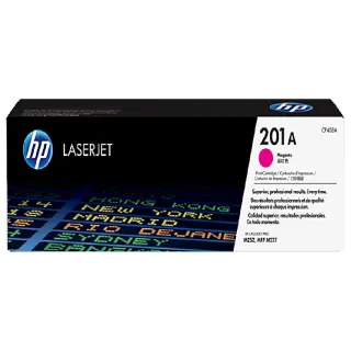 【HP 惠普】官方直營 LaserJet  201A 洋紅色碳粉匣(CF403A)