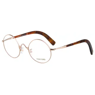 【TOM FORD】光學眼鏡(金+琥珀色)