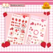 【sun-star】草莓 手帳造型貼紙(2款可選/貼紙/手帳素材/可愛貼紙)