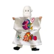 【A-ONE 匯旺】聖誕老人 DIY彩繪可愛布袋戲偶組含2彩繪流體熊12色顏料2水彩筆調色盤水鑽塗鴉人偶童玩具手偶