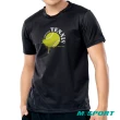 【MISPORT 運動迷】台灣製 運動上衣 T恤-Just_play_Tennis/運動排汗衫(MIT專利呼吸排汗衣)