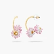 【Les Nereides】詩人之花-雛菊圈型耳環