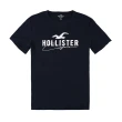 【HOLLISTER Co】大LOGO刺繡短T(10款可選)