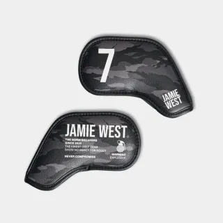 【JAMIE WEST】Greenade Camo Iron 球桿套組(高爾夫球桿套、高爾夫周邊、高爾夫配件)