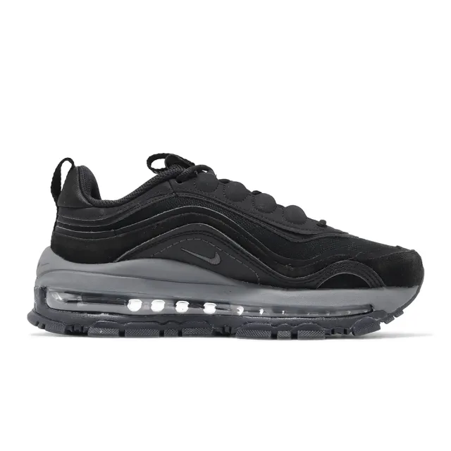 NIKE 耐吉】休閒鞋Wmns Air Max 97 Futura 女鞋黑氣墊厚底拼接運動鞋