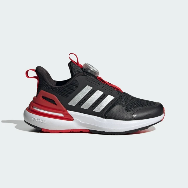 adidas 愛迪達 運動鞋 童鞋 小童 兒童 旋鈕式鞋帶 RapidaSport BOA K 黑 ID3388