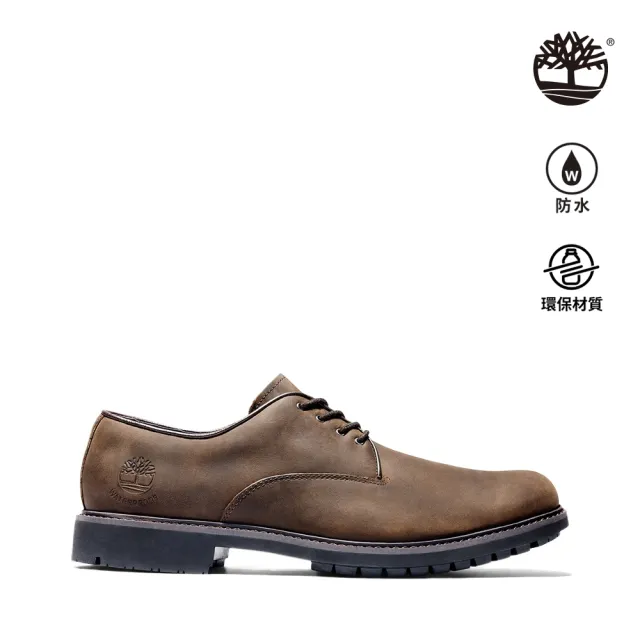 【Timberland】男款深棕色防水休閒鞋(5550R242)