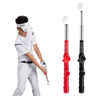 【PGM】高爾夫可伸縮揮桿練習棒(室內golf練習器 發聲訓練輔助揮桿棒)