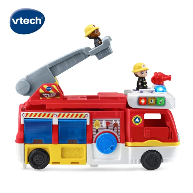 【Vtech】2合1消防英雄豪華救援組(情境英語學習玩具)