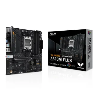 【ASUS 華碩】TUF GAMING A620M-PLUS 主機板+AMD Ryzen5 7500F MPK 處理器 無內顯(C+M 組合包)