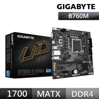 【GIGABYTE 技嘉】B760M H DDR4 主機板