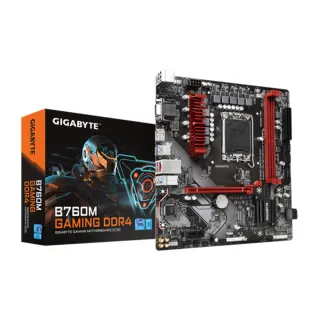 【GIGABYTE 技嘉】B760M GAMING DDR4 主機板+KIOXIA Exceria G2 1TB M.2 SSD(M+S 組合包)