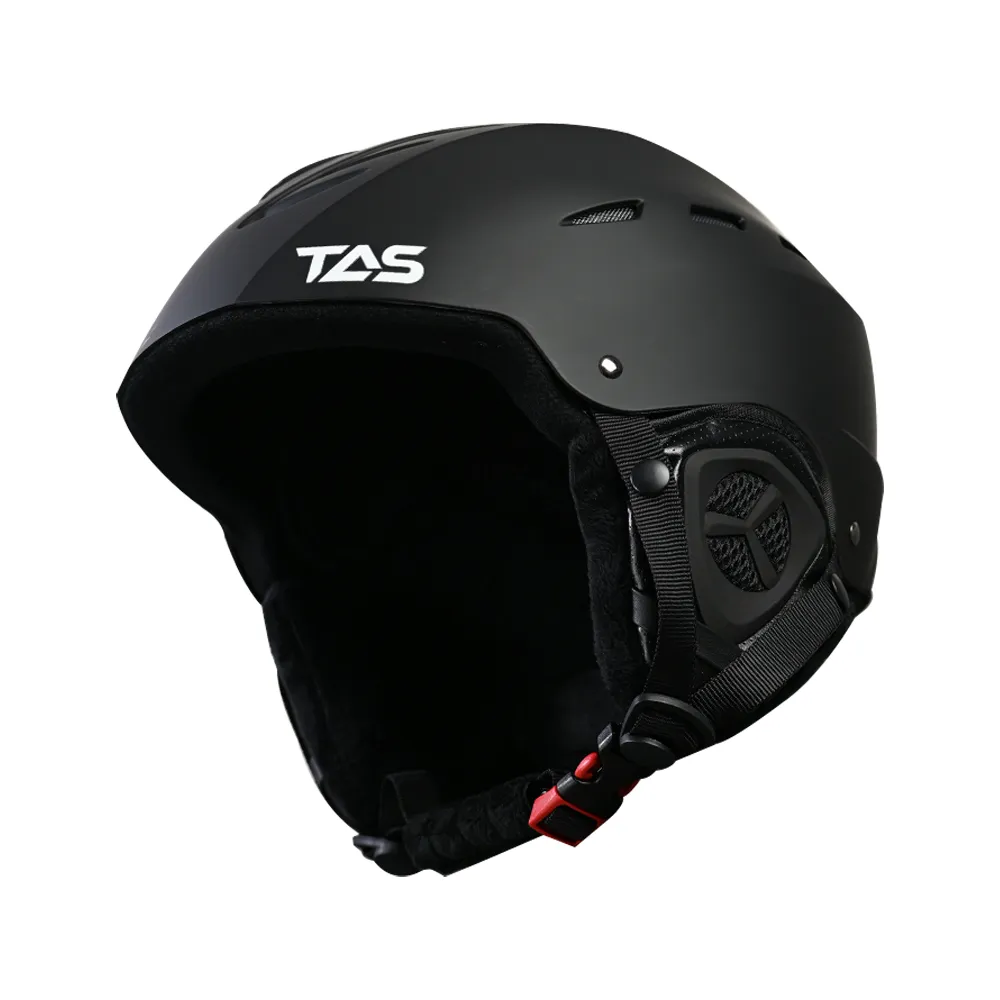 【TAS 極限運動】滑雪專用 可調式安全帽(滑雪頭盔 單板滑雪頭盔 雙板滑雪頭盔 安全帽 頭盔 滑雪)