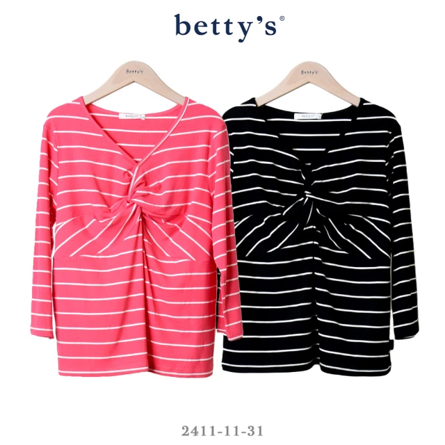 betty’s 貝蒂思 立體小花仙人掌印花拼接紗袖T-shi