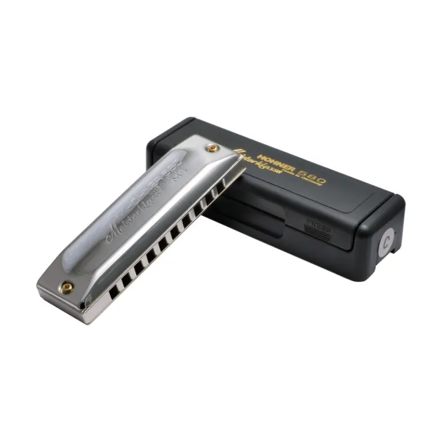 【Hohner和來】MS-Series Meisterklasse 580/20 十孔口琴(HOHNER 唯一金屬琴身十孔口琴)