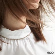 【iROO】綴珠鍊條襯衫
