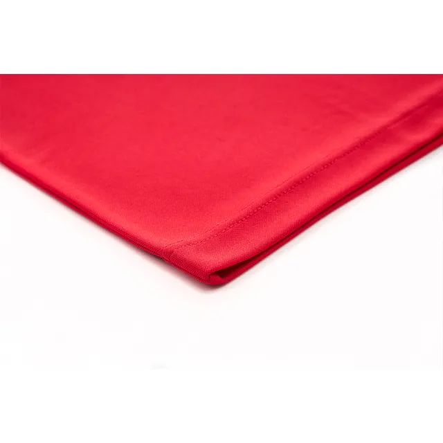 【FILA官方直營】男抗UV吸濕排汗短袖圓領T恤-紅色(1TEY-1304-RD)