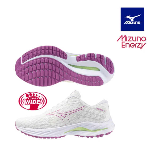 【MIZUNO 美津濃】WAVE INSPIRE 20 女款慢跑鞋 J1GD244622 J1GD244624 J1GD244625(慢跑鞋)