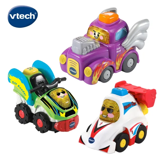 【Vtech】嘟嘟聲光互動小車(多款任選)