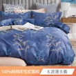 【寢城之戀】買1送1 台灣製造 200織100%純棉 床包枕套組(雙人/加大/多款任選)