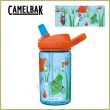 【CAMELBAK】400ml eddy+ 兒童吸管運動水瓶(公司貨/多喝水/兒童水壺/防塵蓋)