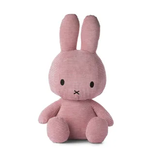 【BON TON TOYS】米菲兔燈芯絨填充玩偶-粉(50cm玩偶、娃娃、公仔)