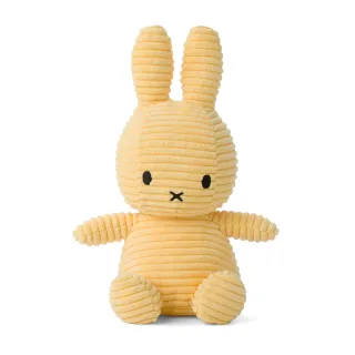 【BON TON TOYS】米菲兔燈芯絨填充玩偶-奶油黃(23cm玩偶、娃娃、公仔)