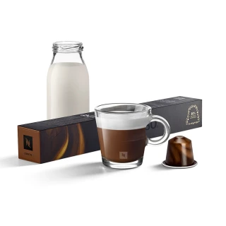 【Nespresso】Corto特濃可塔朵咖啡膠囊_濃烈烘焙的牛奶絕配咖啡(10顆/條;僅適用於Nespresso膠囊咖啡機)