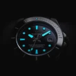 【TITONI 梅花錶】海洋探索 SEASCOPER 300 陶瓷錶圈 瑞士天文台認證 機械腕錶(83300B-BK-R-716 贈錶帶)