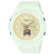【CASIO 卡西歐】BABY-G 未來風設計 夢幻色彩雙顯腕錶 母親節 禮物(BGA-320FH-3A)