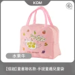 【KOM】矽膠/不鏽鋼兒童雙層隔熱碗2入組(碗*2+304湯匙*2+叉匙組*1+便當袋*1 信誼聯名/嘉年華/童趣系列)