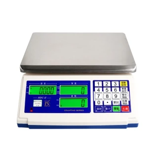 【Polit 沛禮】HDC-II 電子計數秤 最大秤量30kg 15kg 6kg 3kg(防塵套 充電式 不鏽鋼秤盤 電子秤)